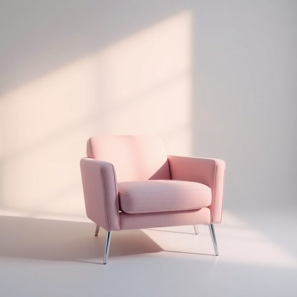 Contemporary Lounge Chair with Armrests - Image 2