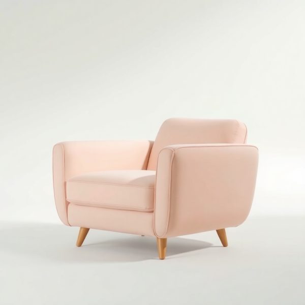 Contemporary Lounge Chair with Armrests