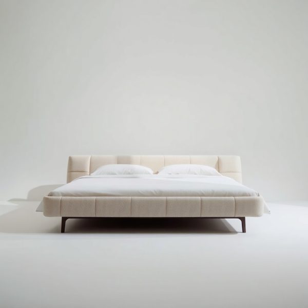 Fiber Modern Minimalist Bed - Image 2